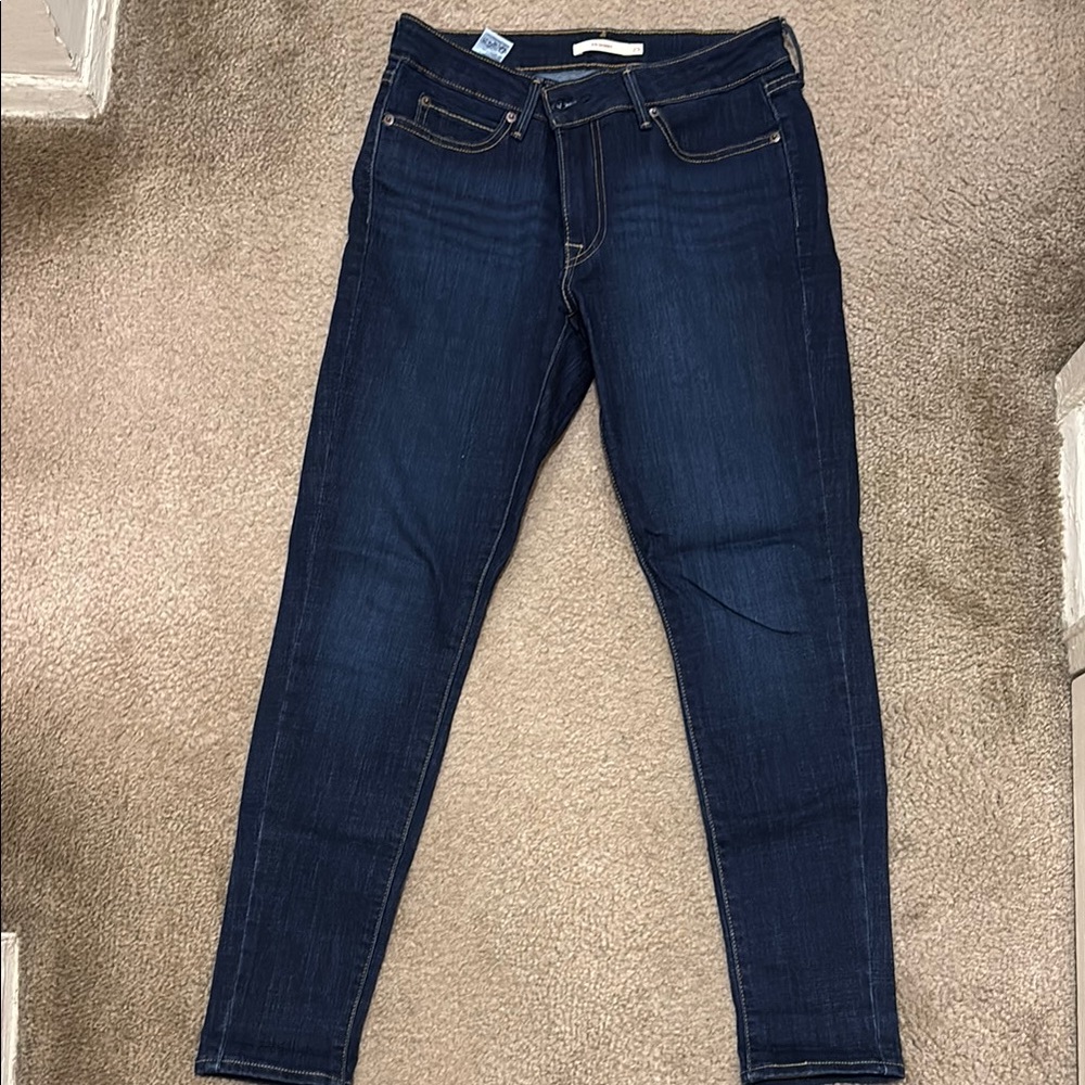 BRAND NEW Levi’s Women's 711 Skinny Blue Jeans 29x28